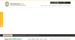 Desktop Screenshot of dpsnashik.com